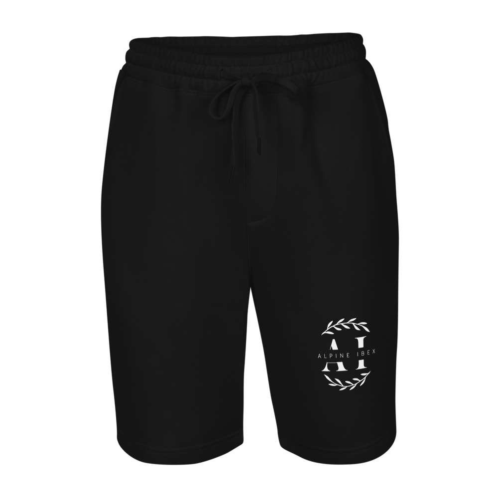 Laurel Wreath Cotton Fleece Shorts